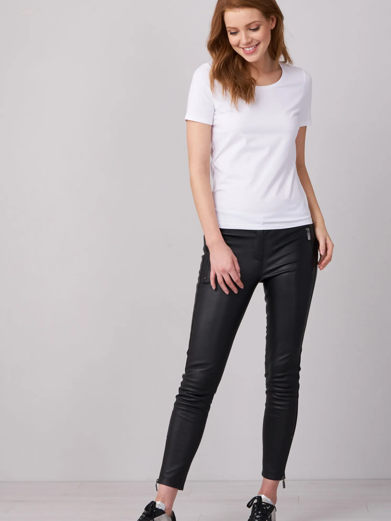 Basic Dames T-Shirt Met Ronde Hals