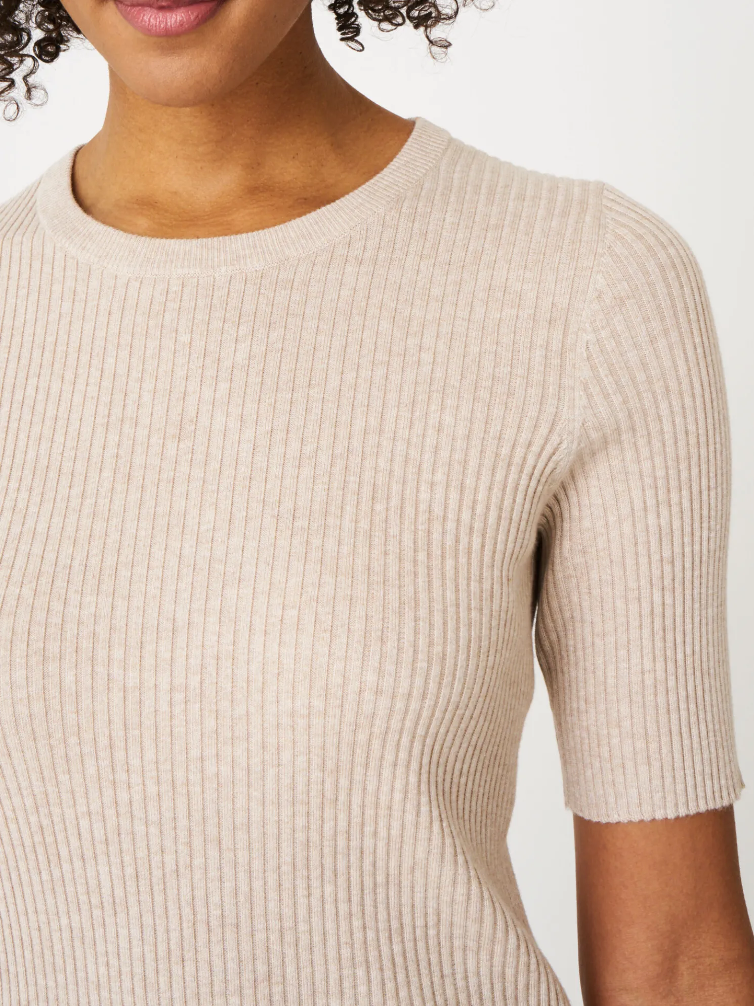 Basic Trui Met Korte Mouwen