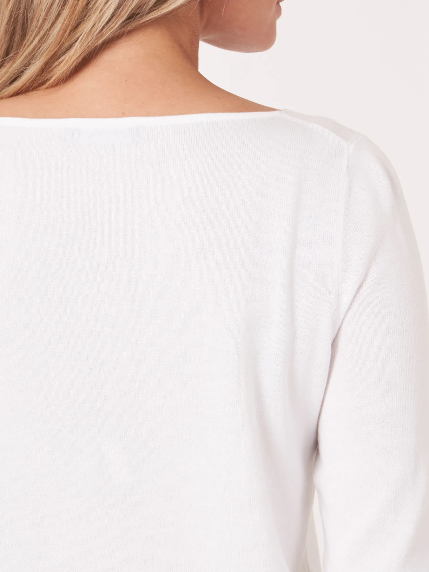 Basic Trui Met Lange Mouwen In Katoenmix