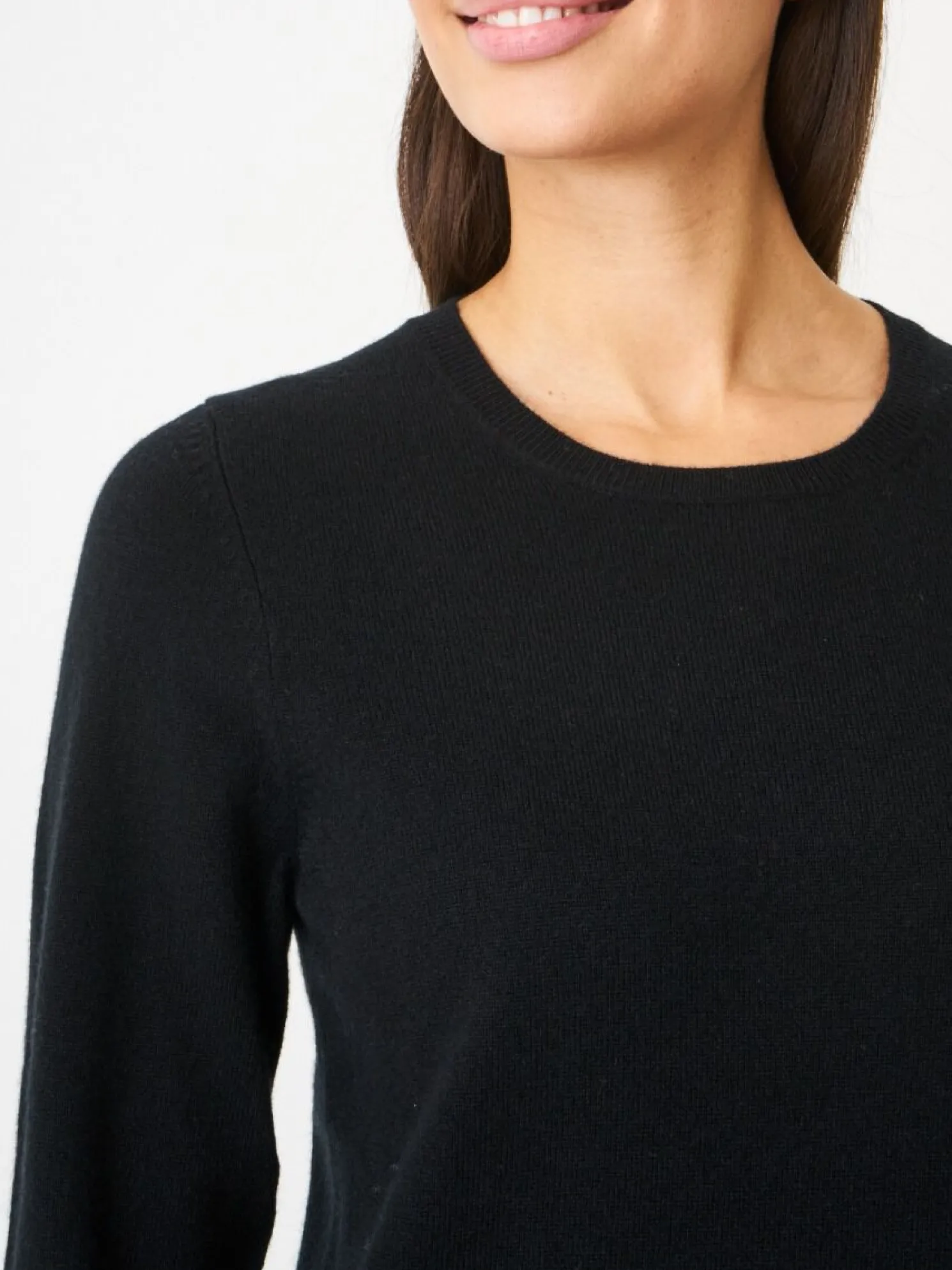 Basic Trui Met Ronde Halslijn