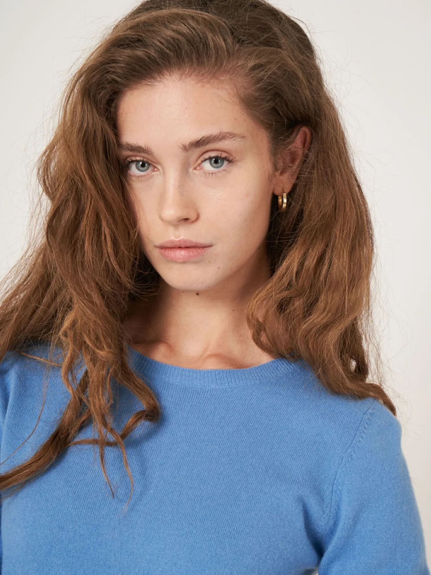 Basic Trui Met Ronde Halslijn