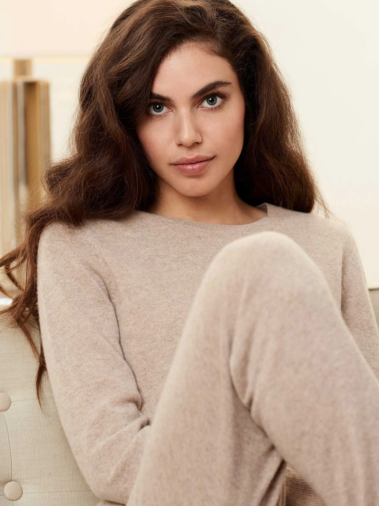 Basic Trui Met Ronde Halslijn