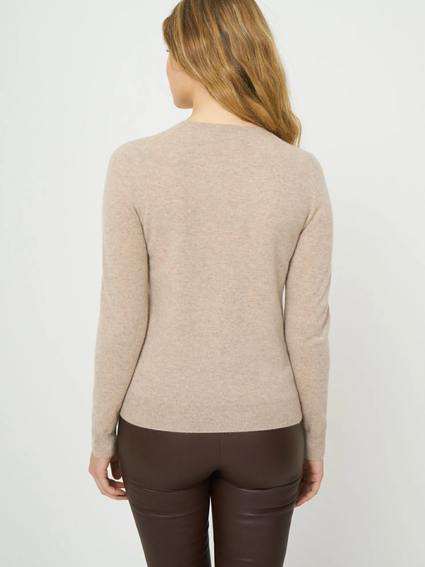 Basic Trui Met Ronde Halslijn