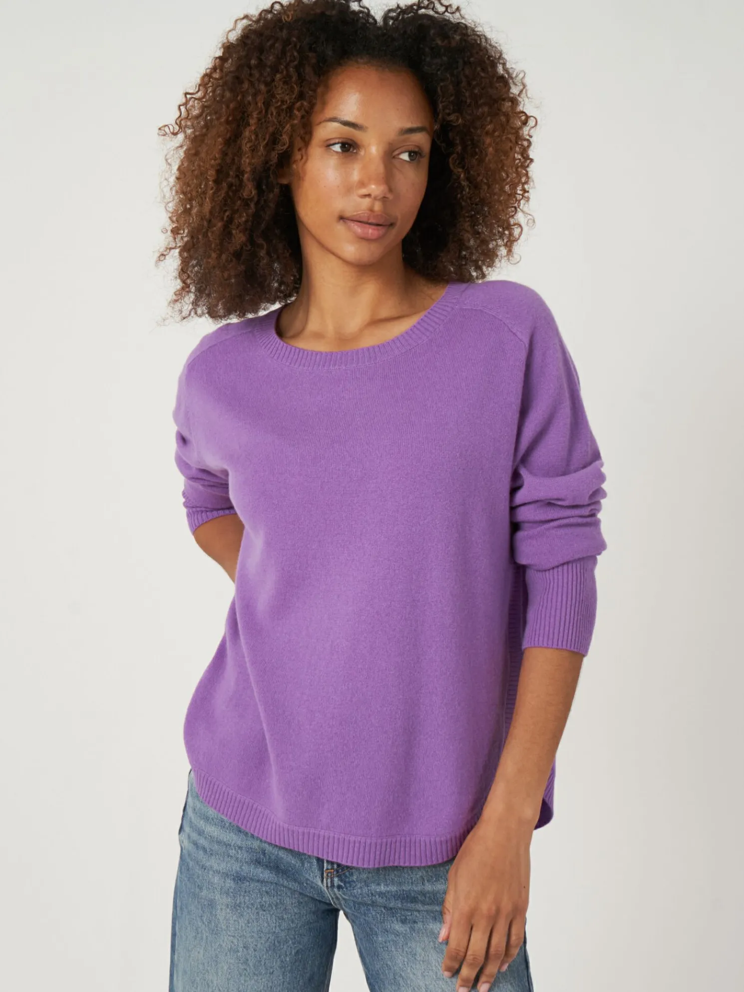 Cashmere Boothalstrui Met Ronde Zoom