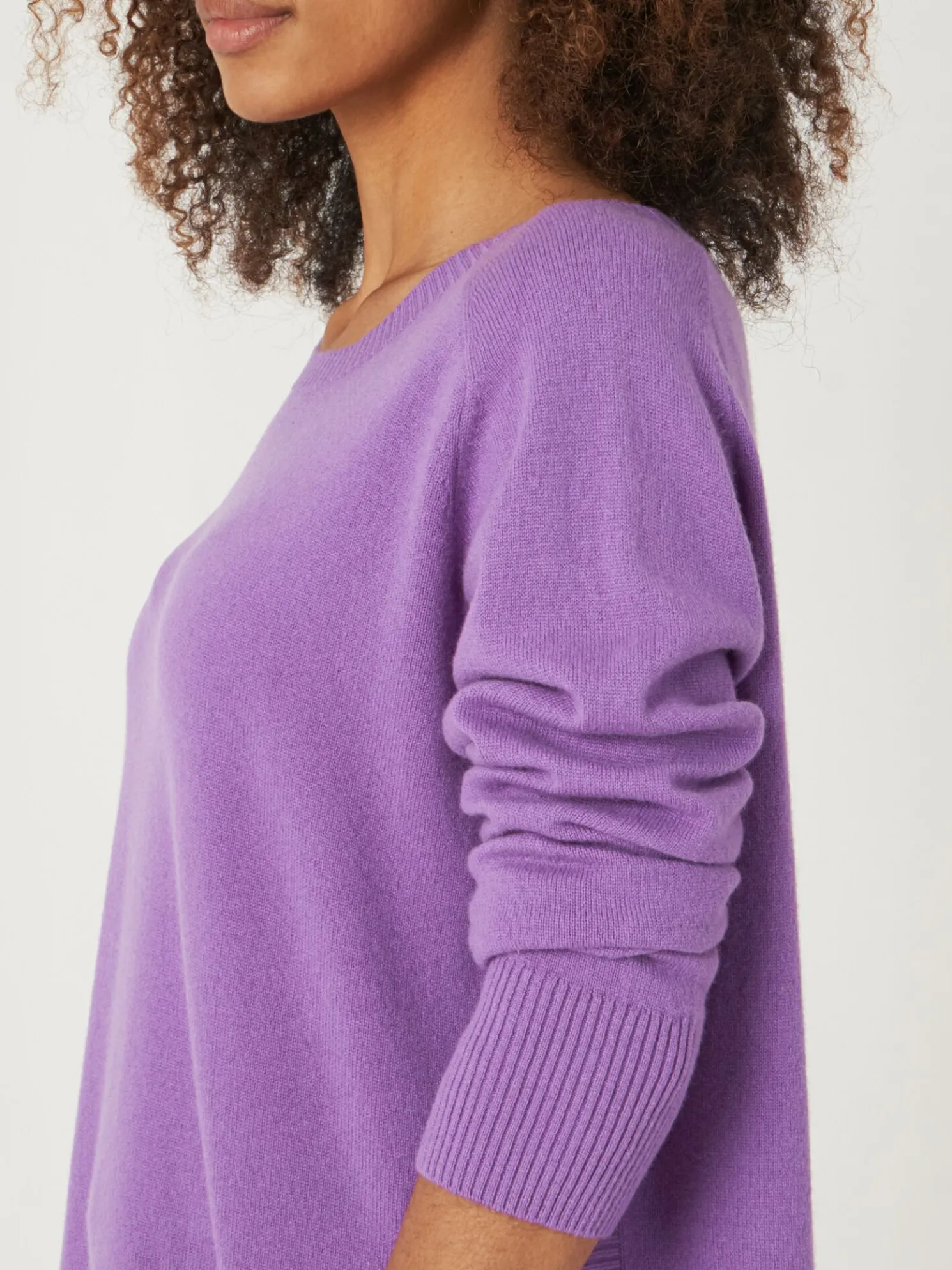 Cashmere Boothalstrui Met Ronde Zoom