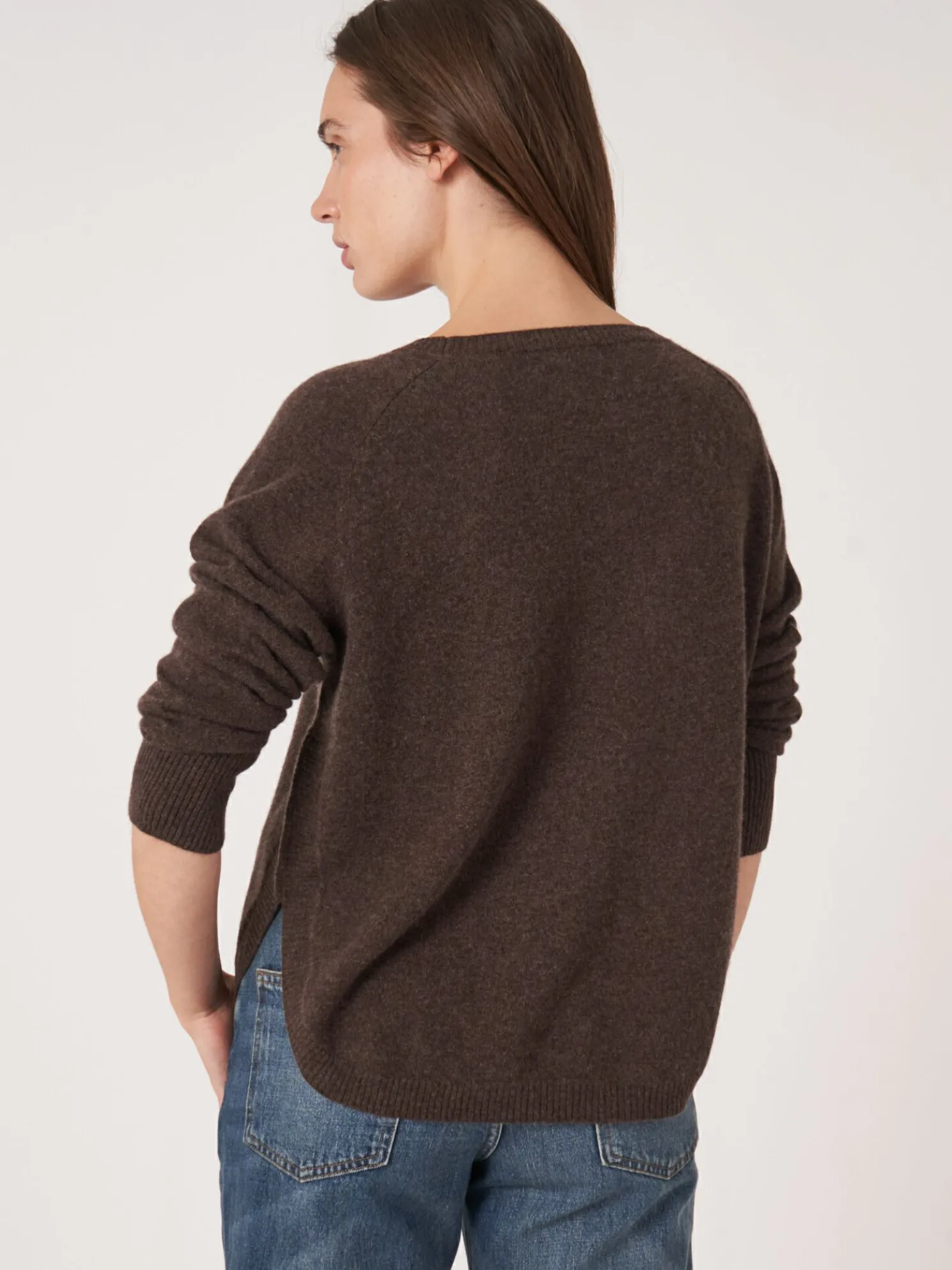 Cashmere Boothalstrui Met Ronde Zoom