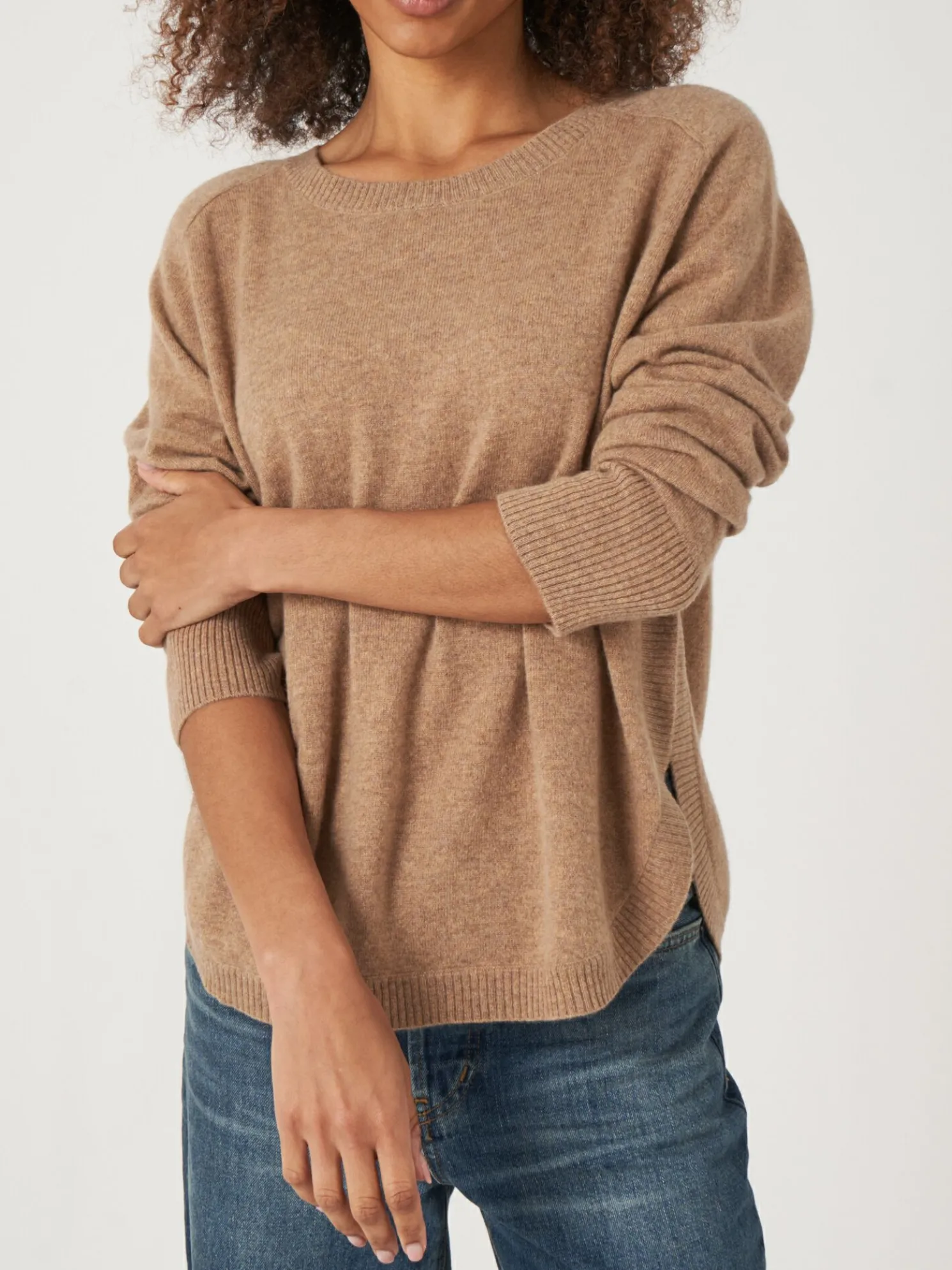 Cashmere Boothalstrui Met Ronde Zoom