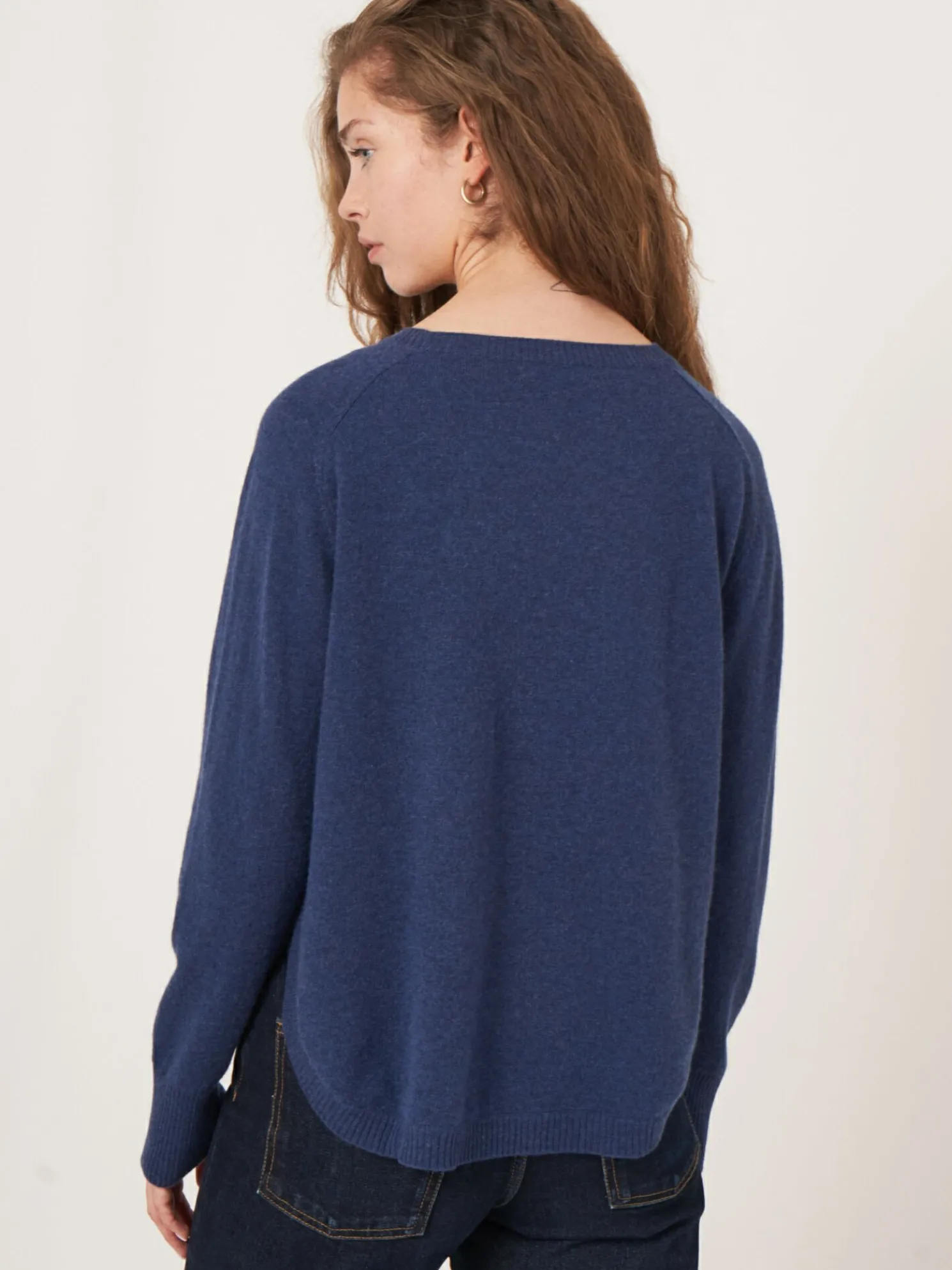 Cashmere Boothalstrui Met Ronde Zoom
