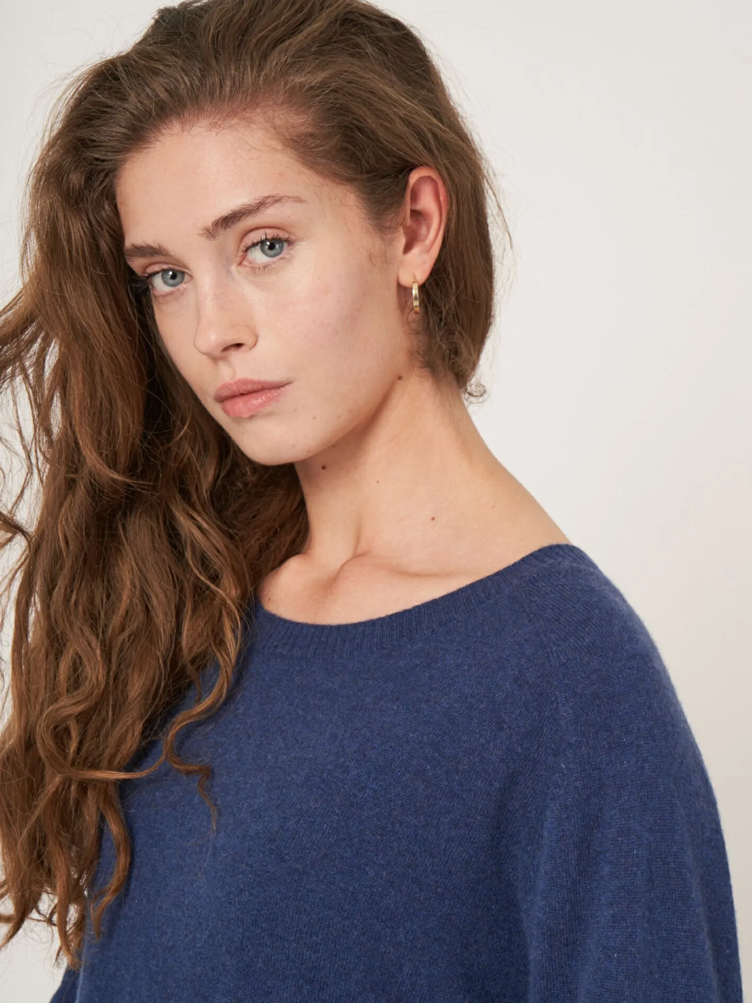 Cashmere Boothalstrui Met Ronde Zoom