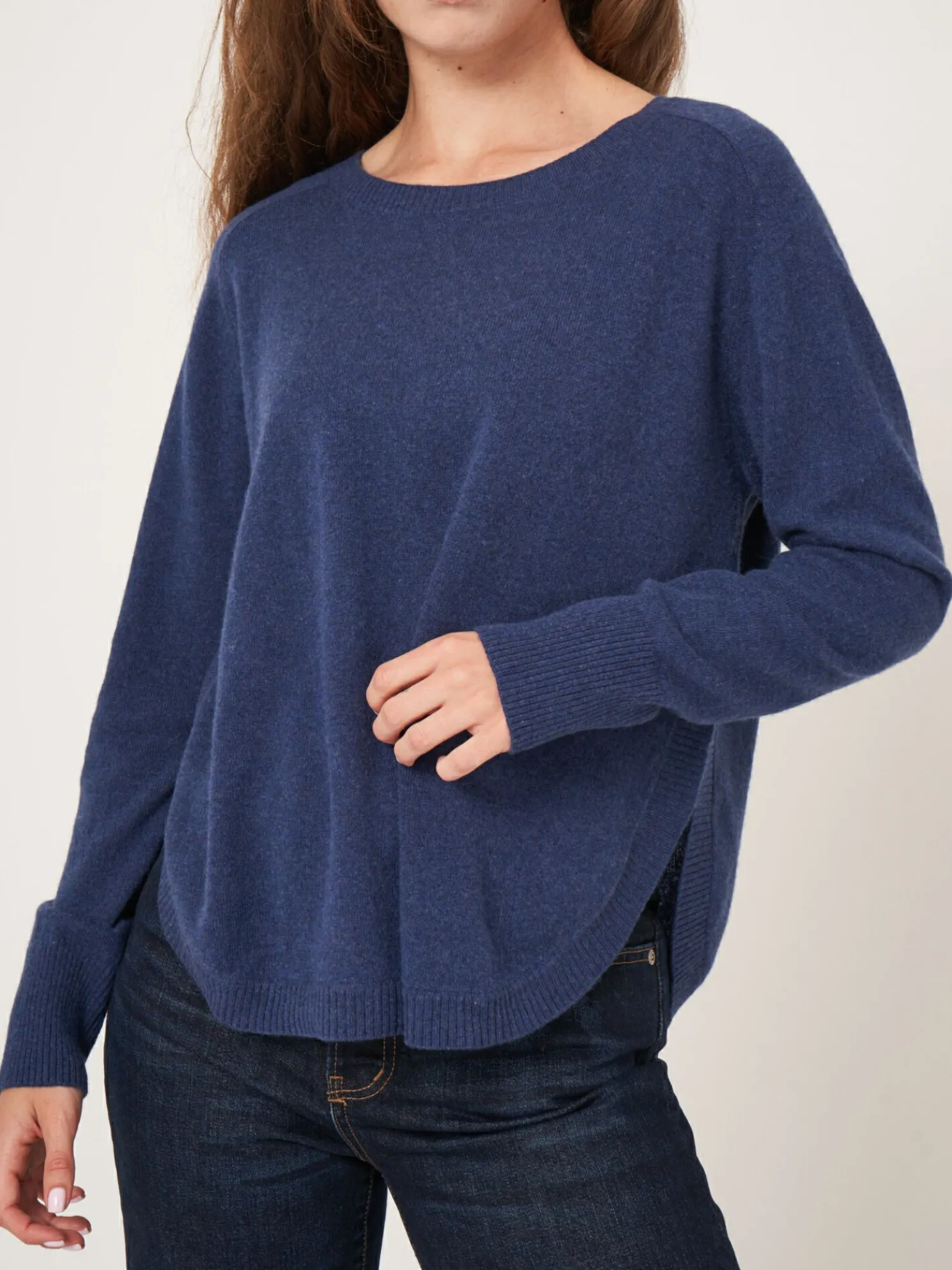 Cashmere Boothalstrui Met Ronde Zoom