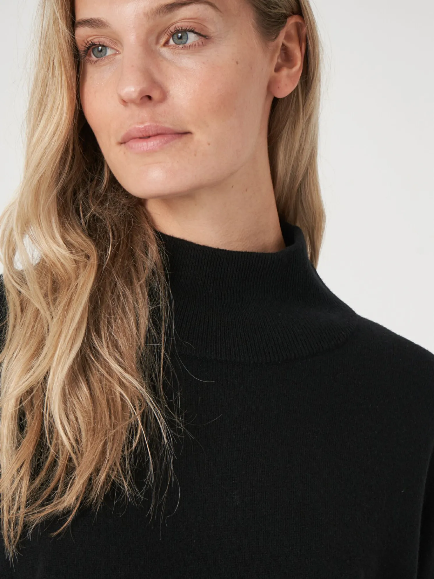 Cashmere Trui Met Franje