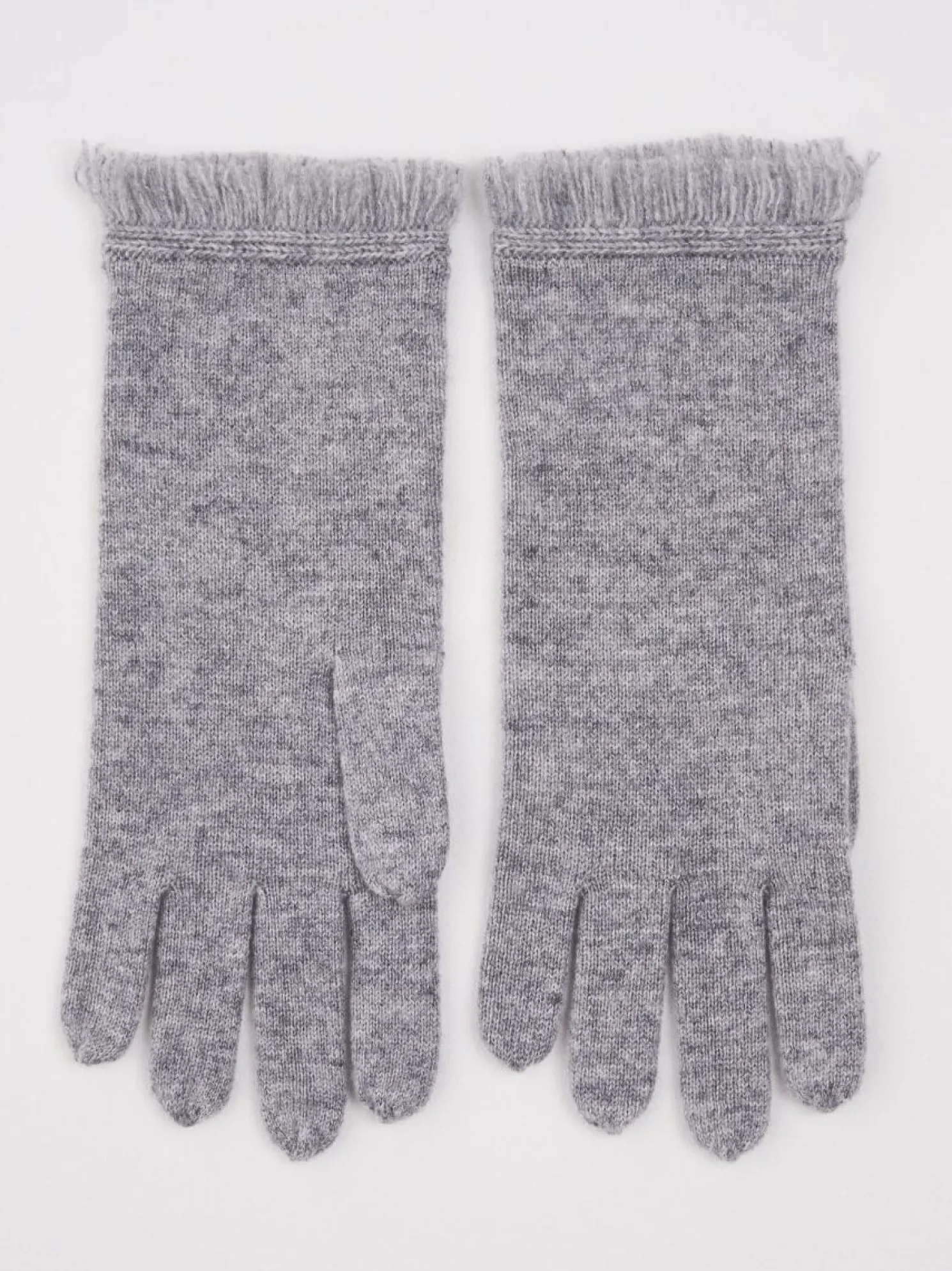 Handschoenen Met Franjes Van Organisch Cashmere