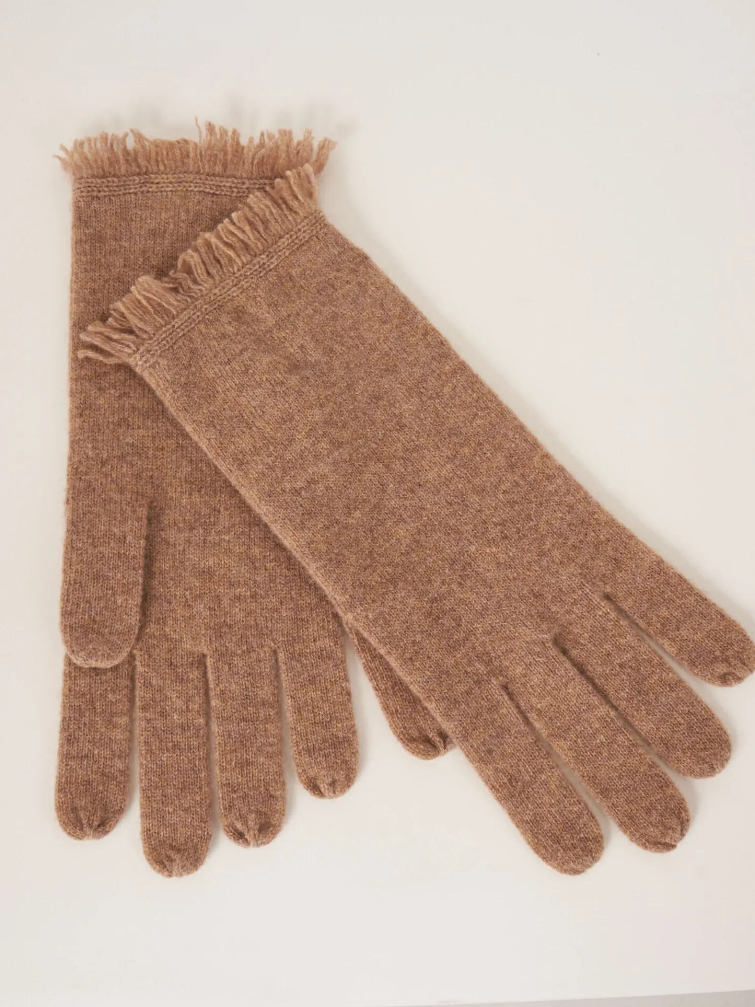 Handschoenen Met Franjes Van Organisch Cashmere