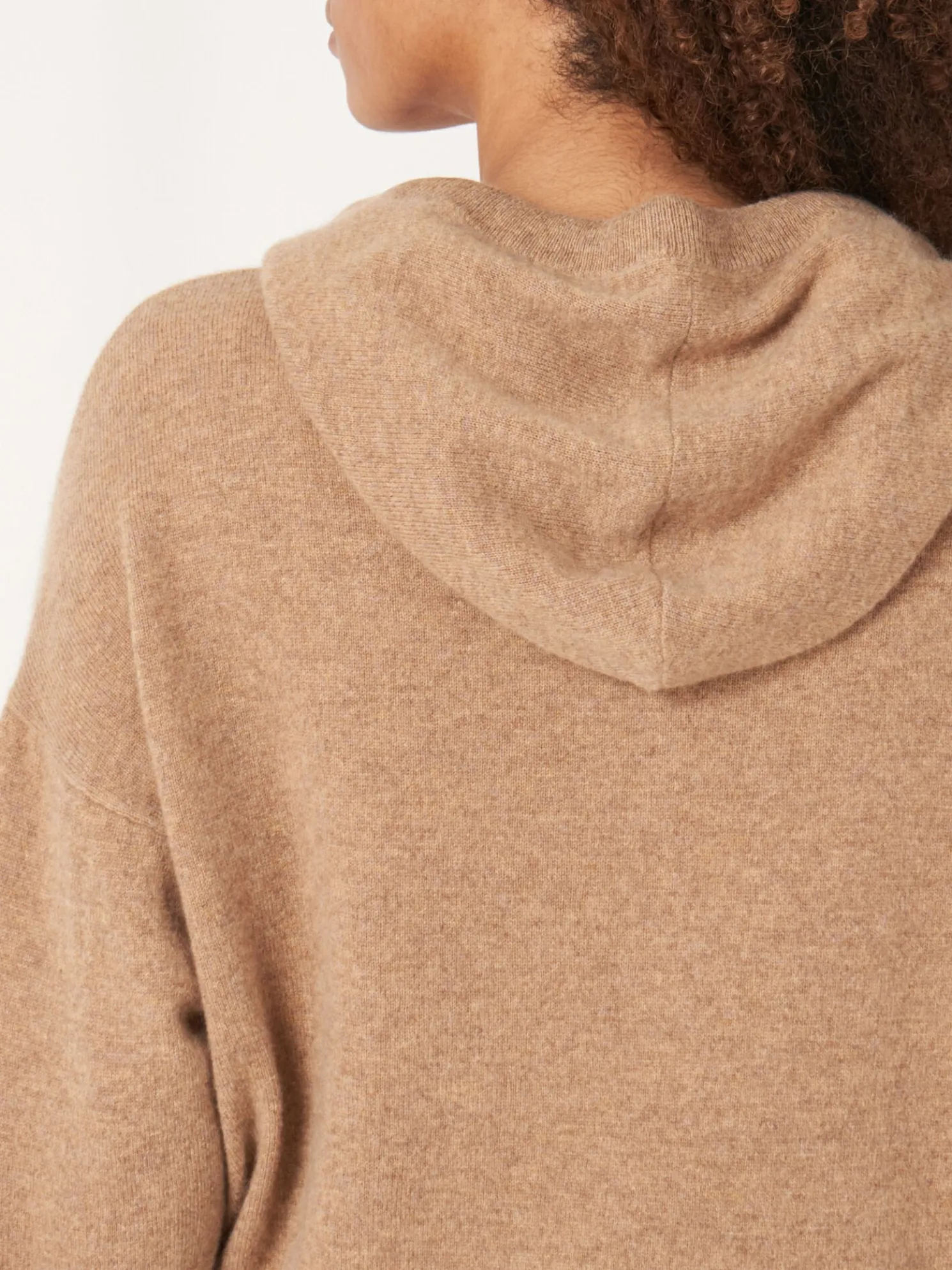 Hoodie Met Pofmouwen Van Biologisch Cashmere