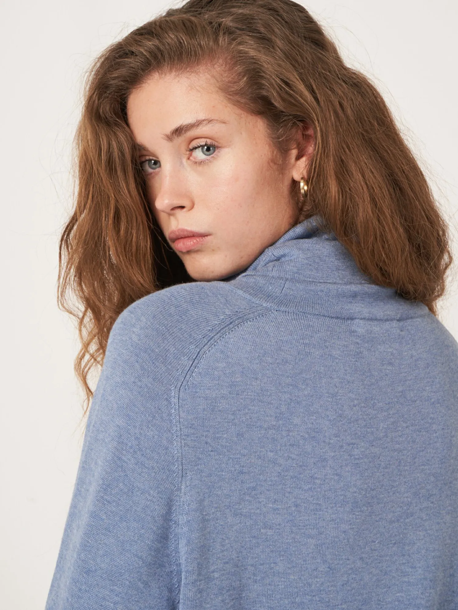 Lange Fijn Gebreide Coltrui