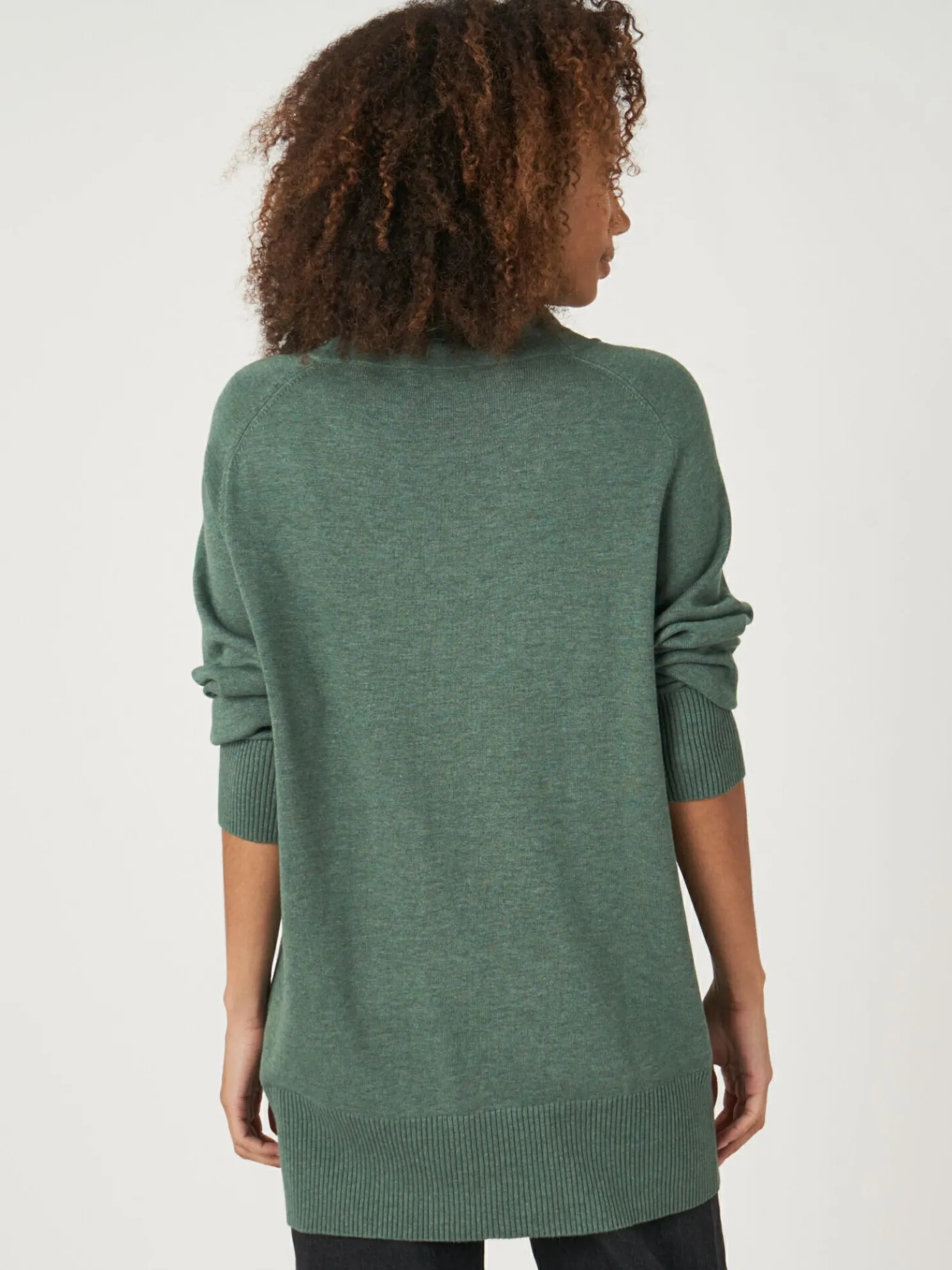 Lange Fijn Gebreide Coltrui