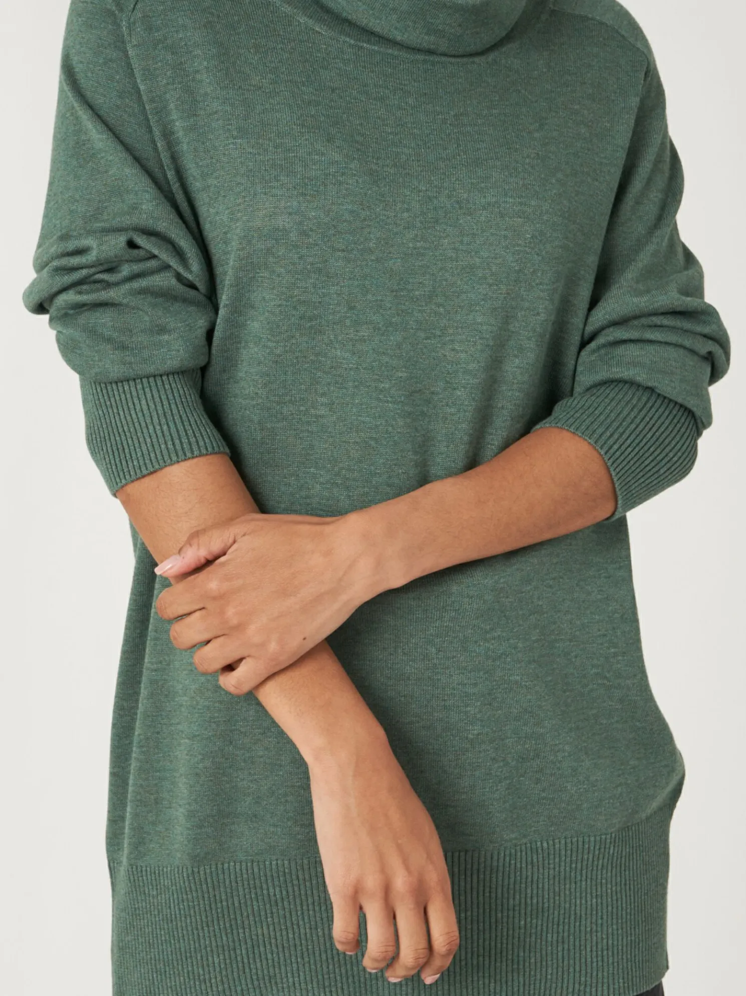 Lange Fijn Gebreide Coltrui