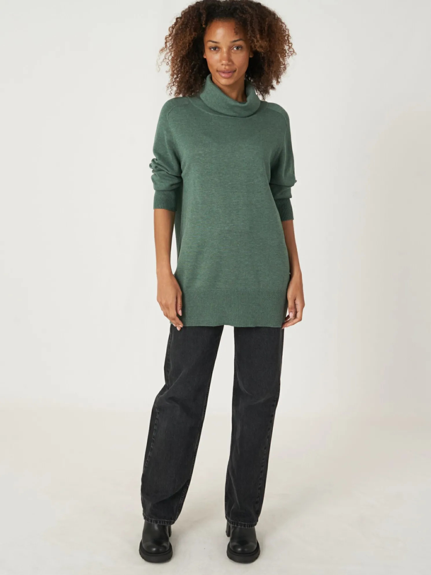 Lange Fijn Gebreide Coltrui