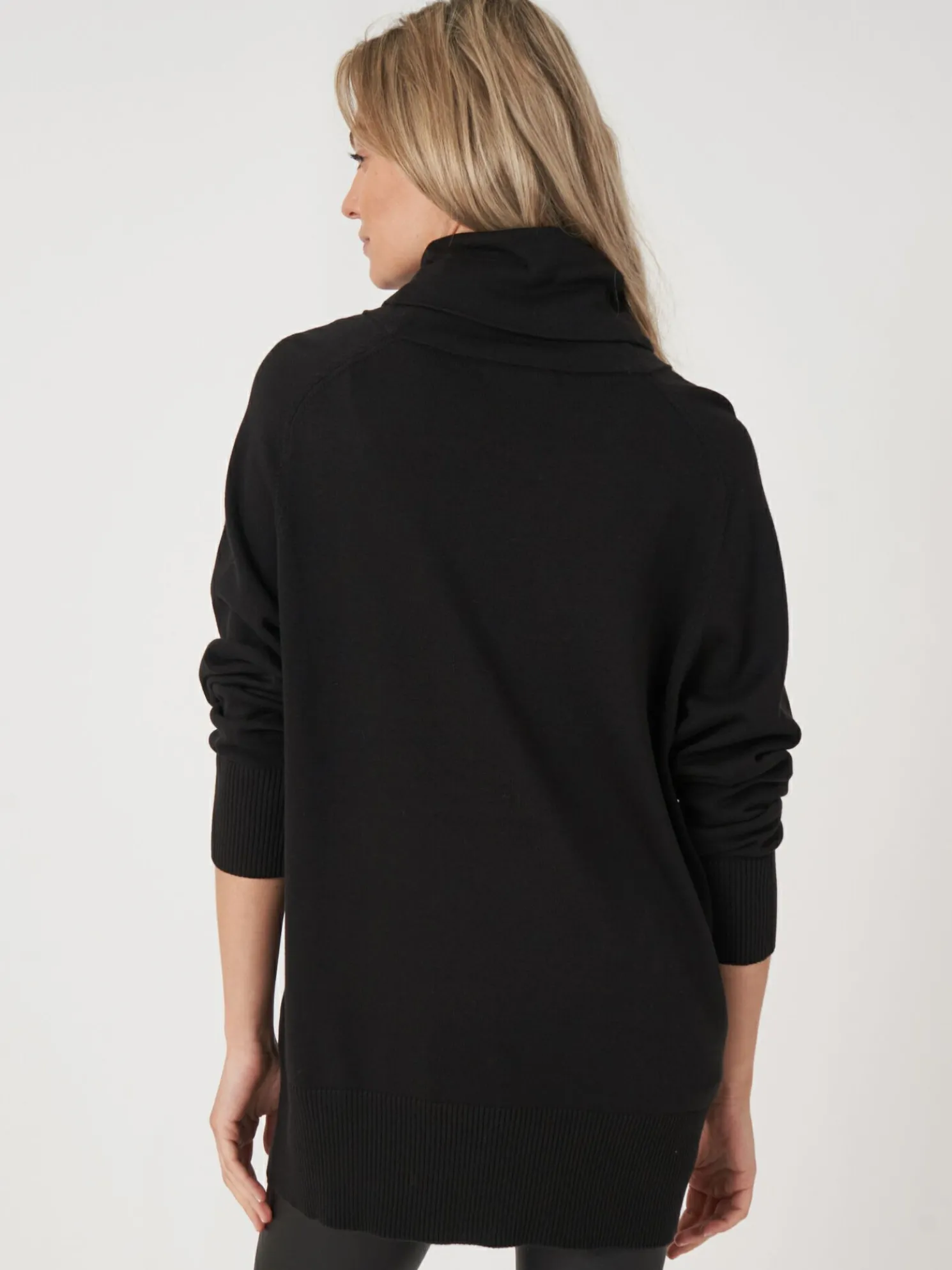 Lange Fijn Gebreide Coltrui