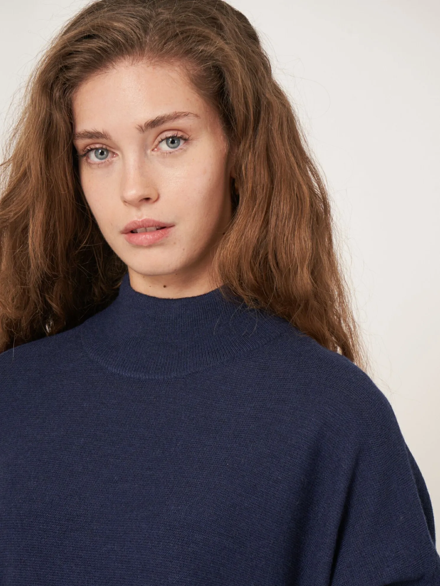 Oversized 3/4 Batwingtrui Van Merinowol