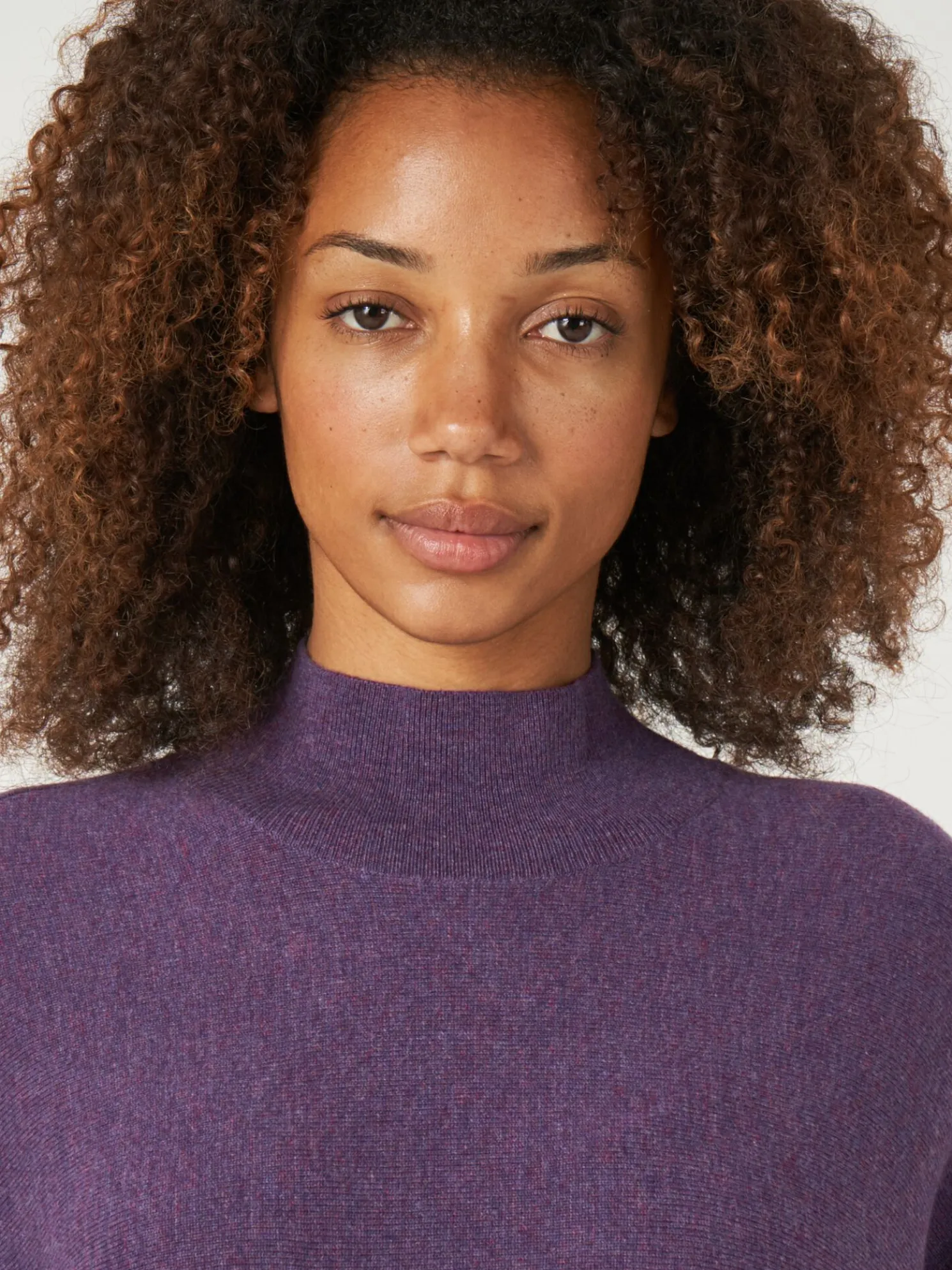 Oversized Fijn Gebreide Poncho Trui Van Cashmere-Mix