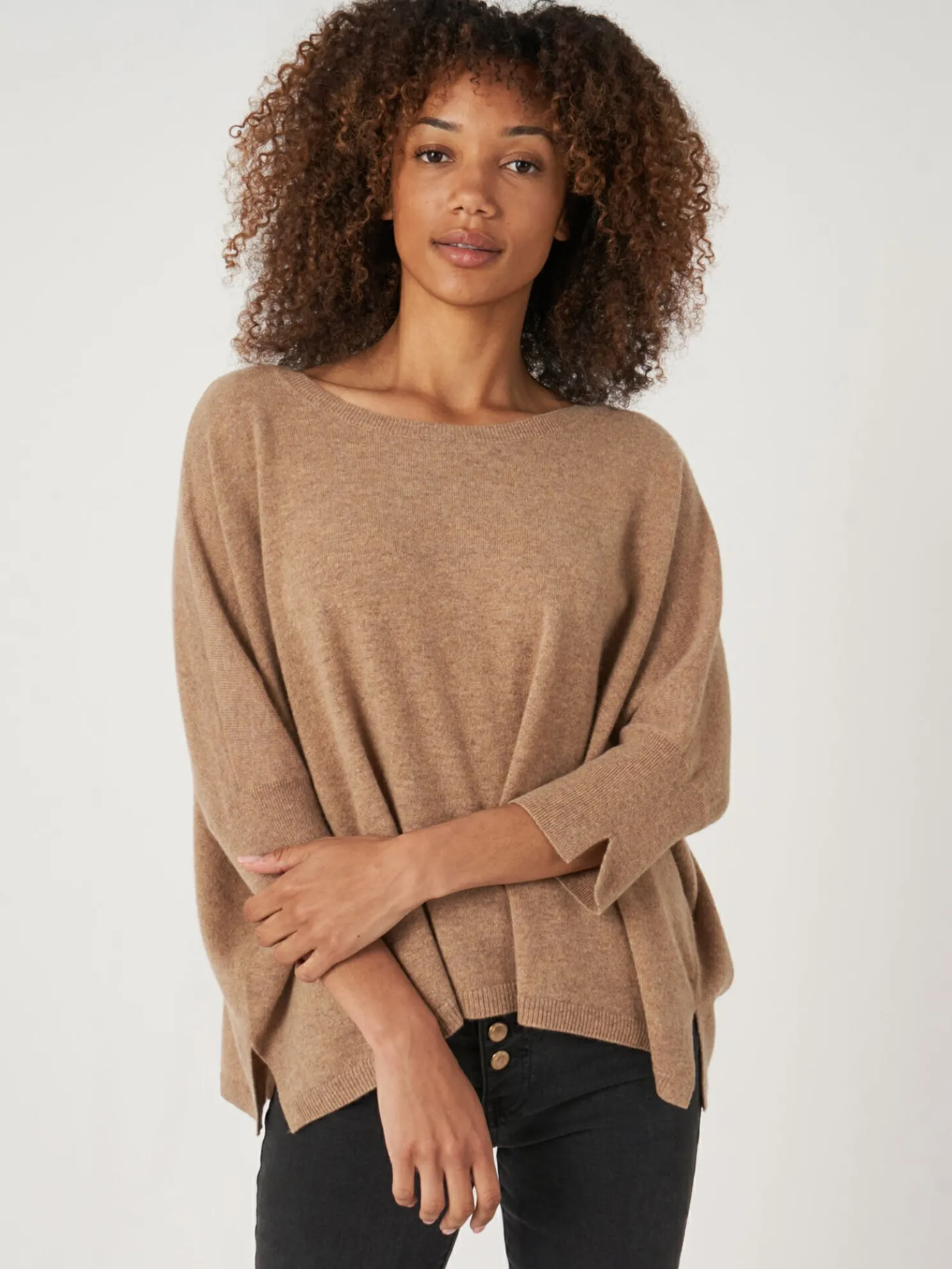 Oversized Trui Van Biologisch Cashmere
