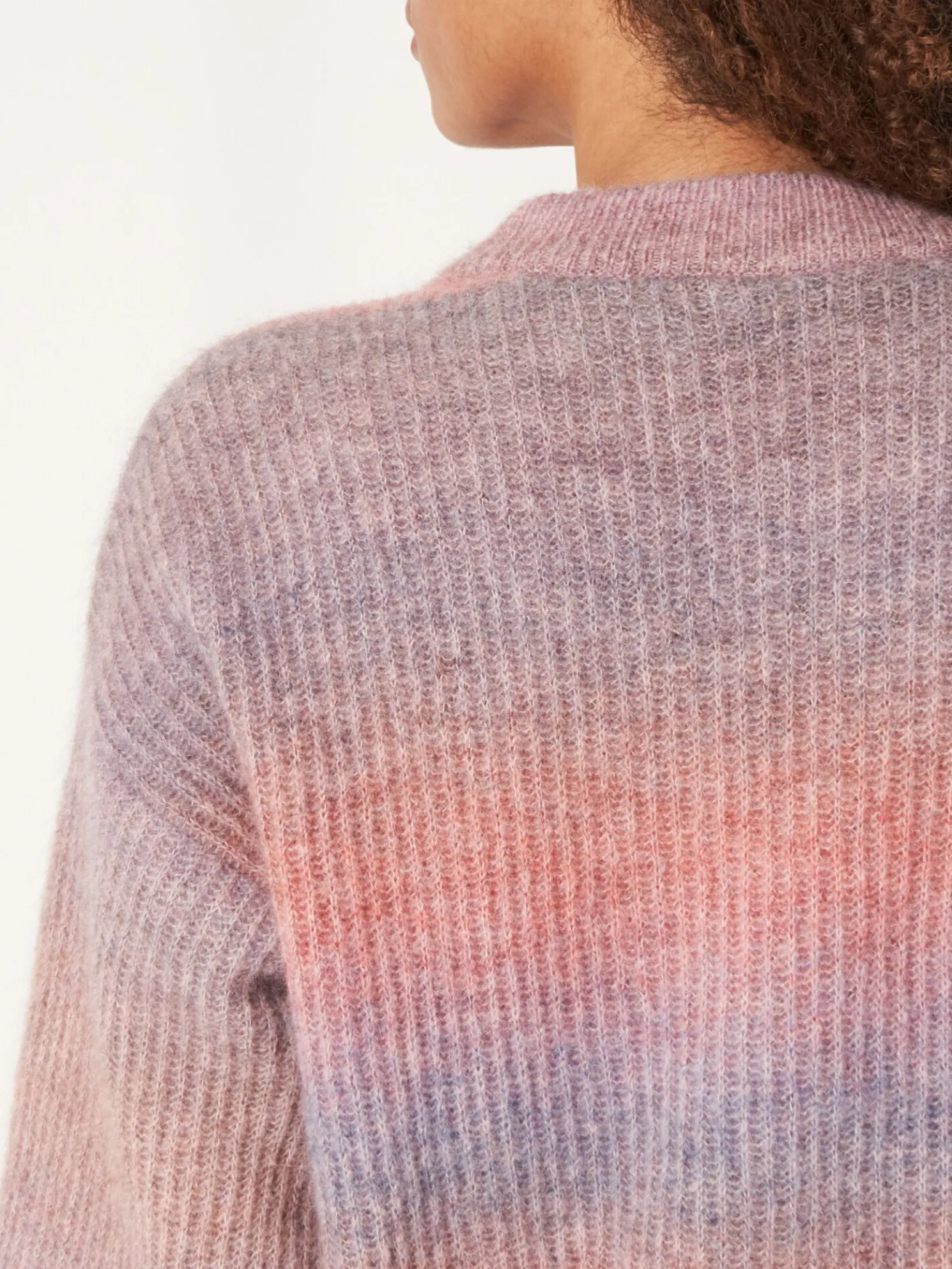 Space Dye Trui Van Italiaanse Garen