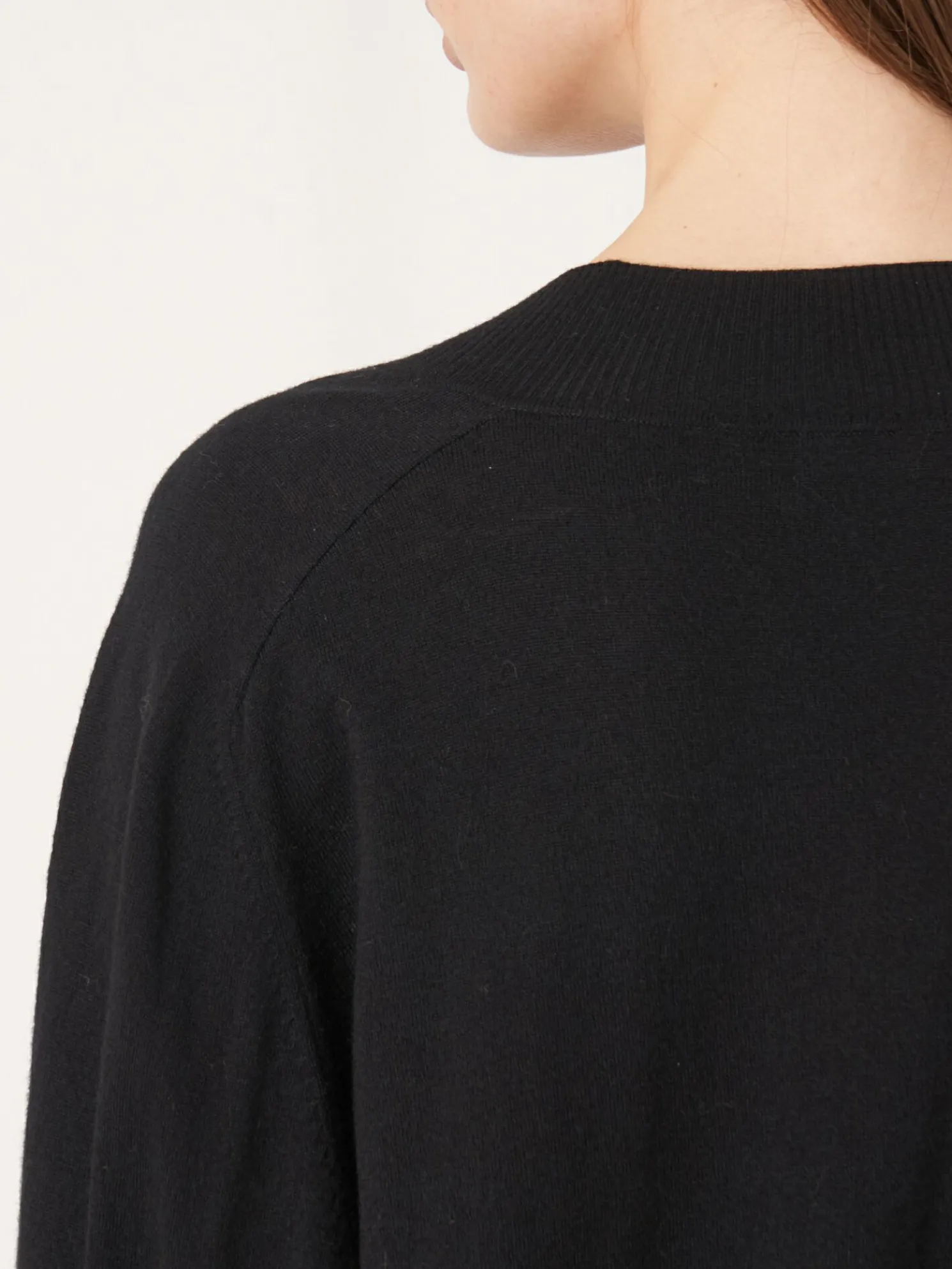 Superfijn Gebreide Trui Met V-Hals