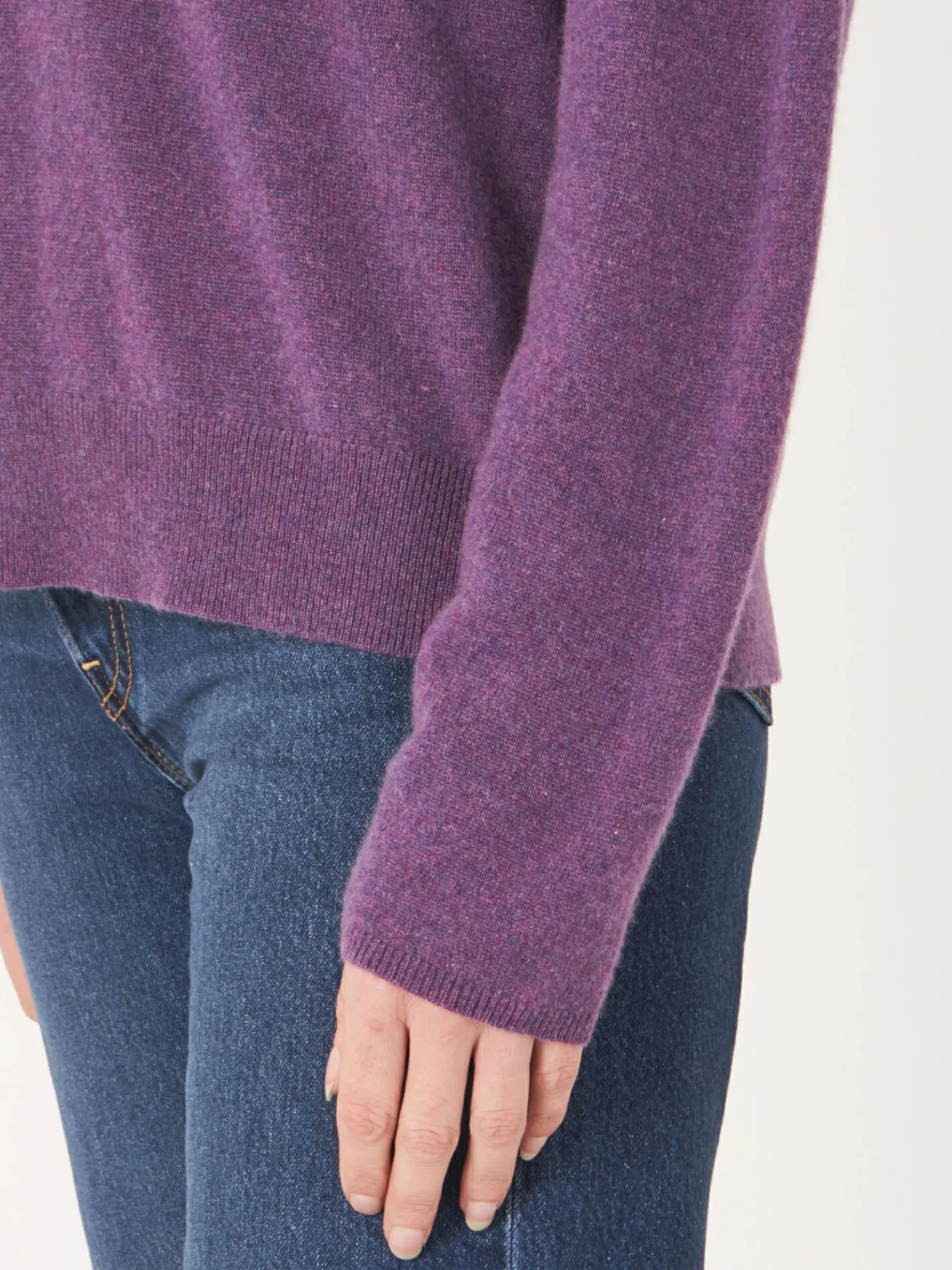 Trui Met Polokraag Van Biologisch Cashmere