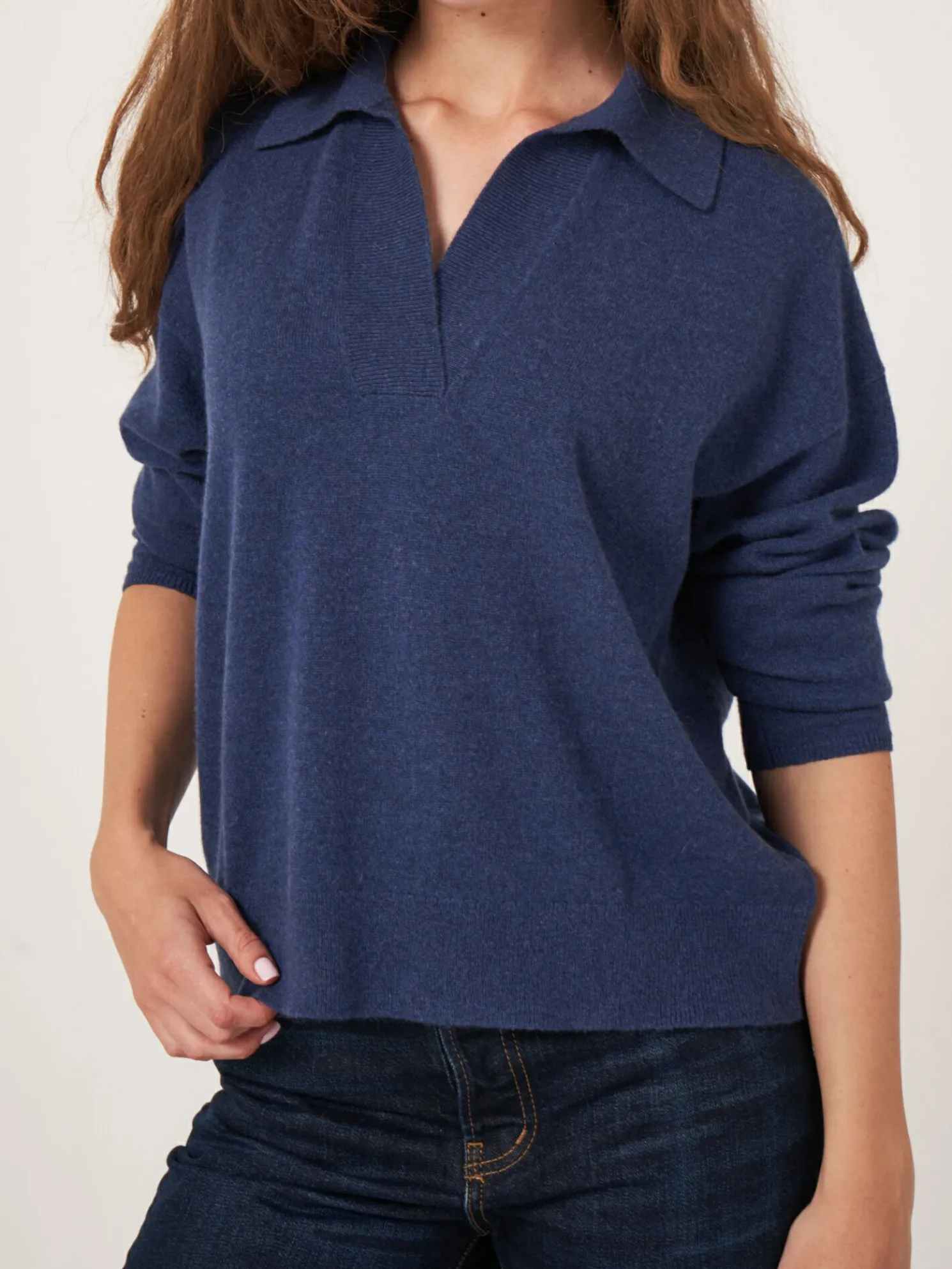 Trui Met Polokraag Van Biologisch Cashmere