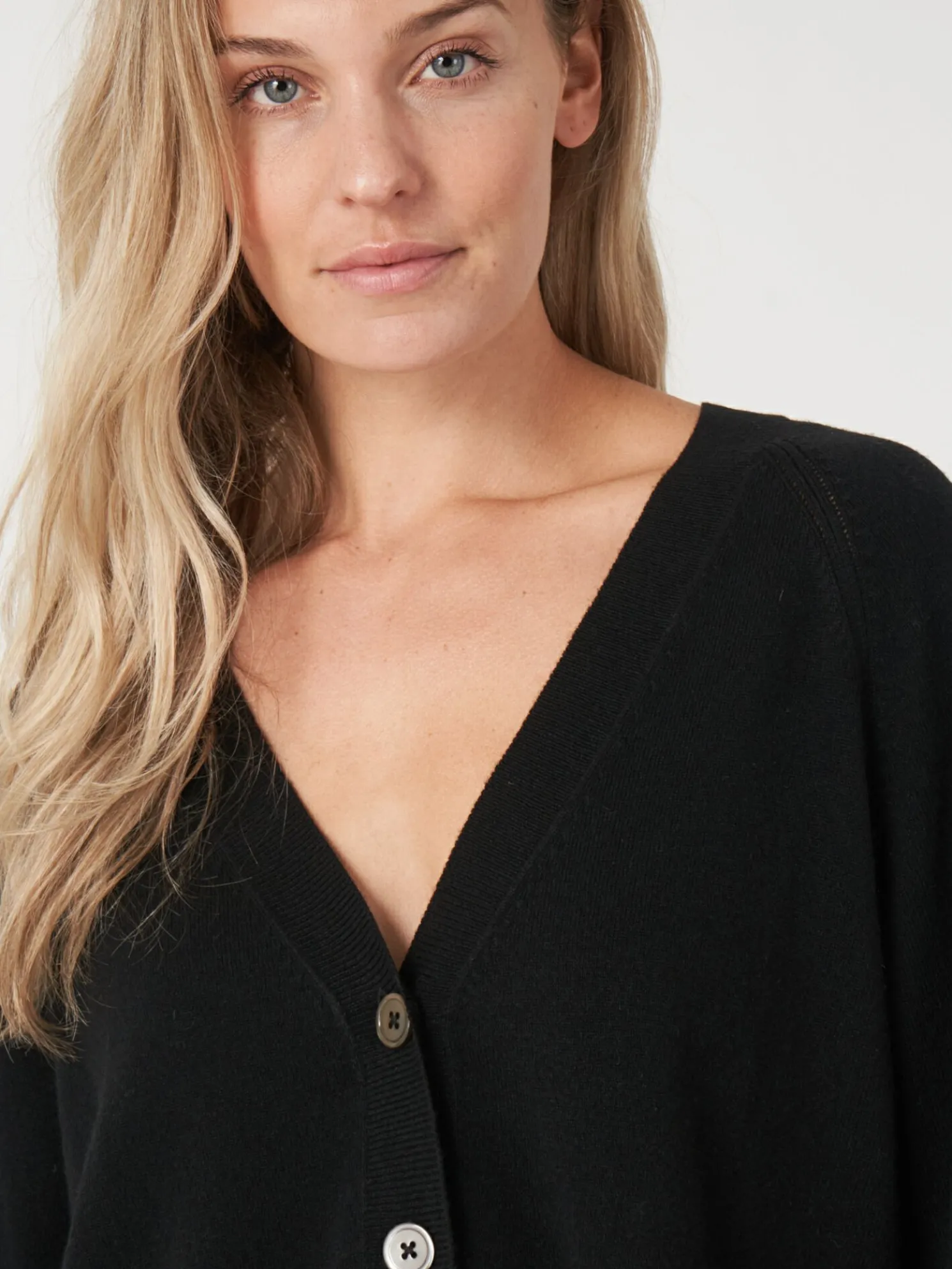 Vest Met Knopen En Raglan-Pofmouwen