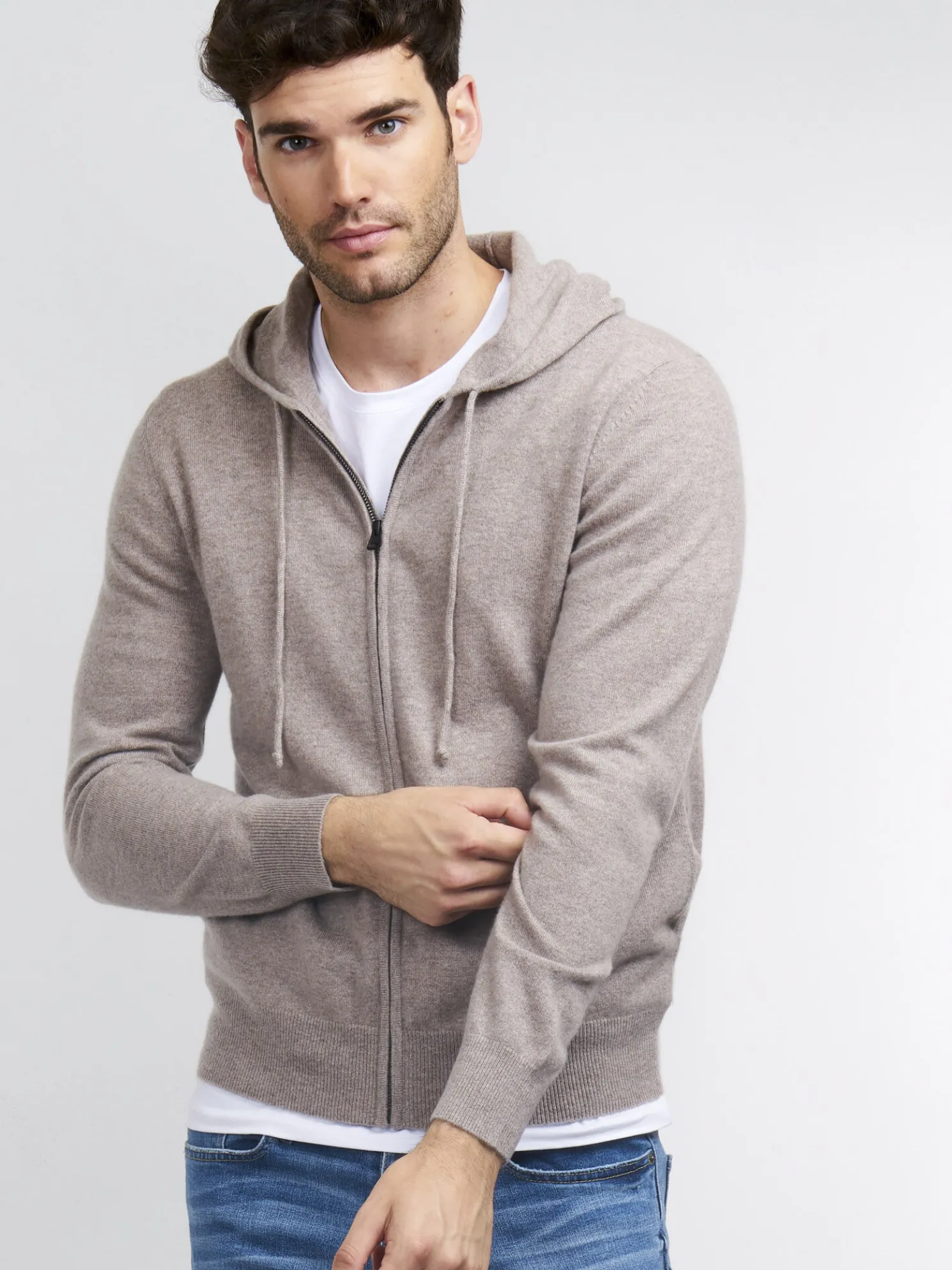 Zip-Hoodie Van Cashmere