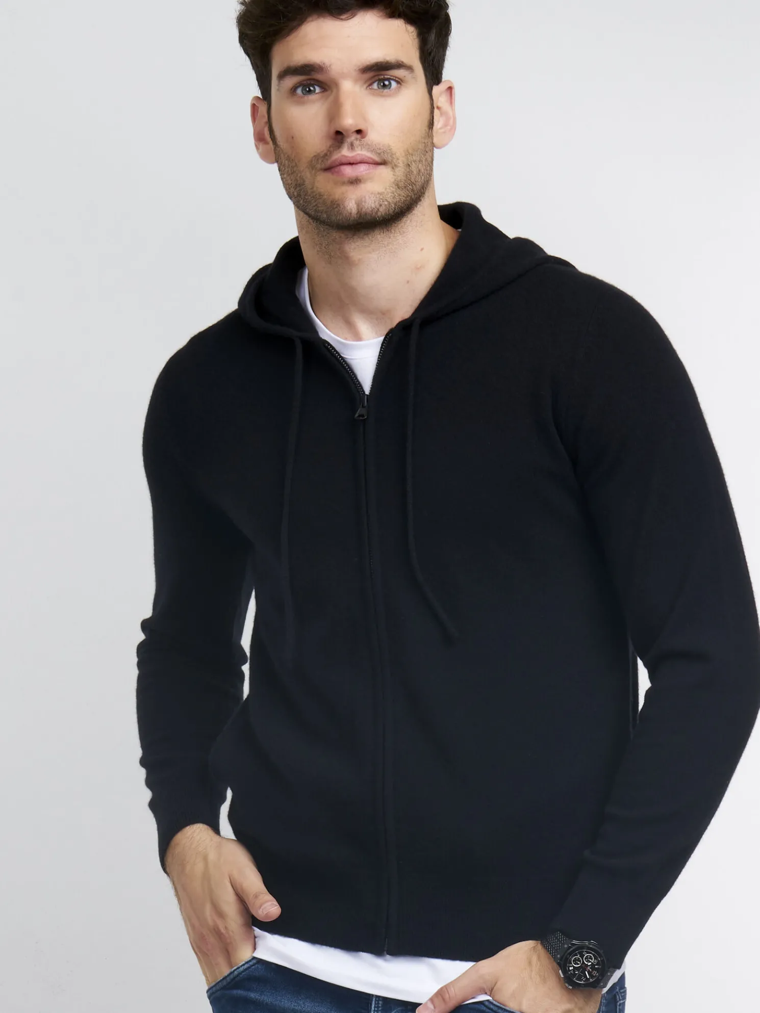 Zip-Hoodie Van Cashmere