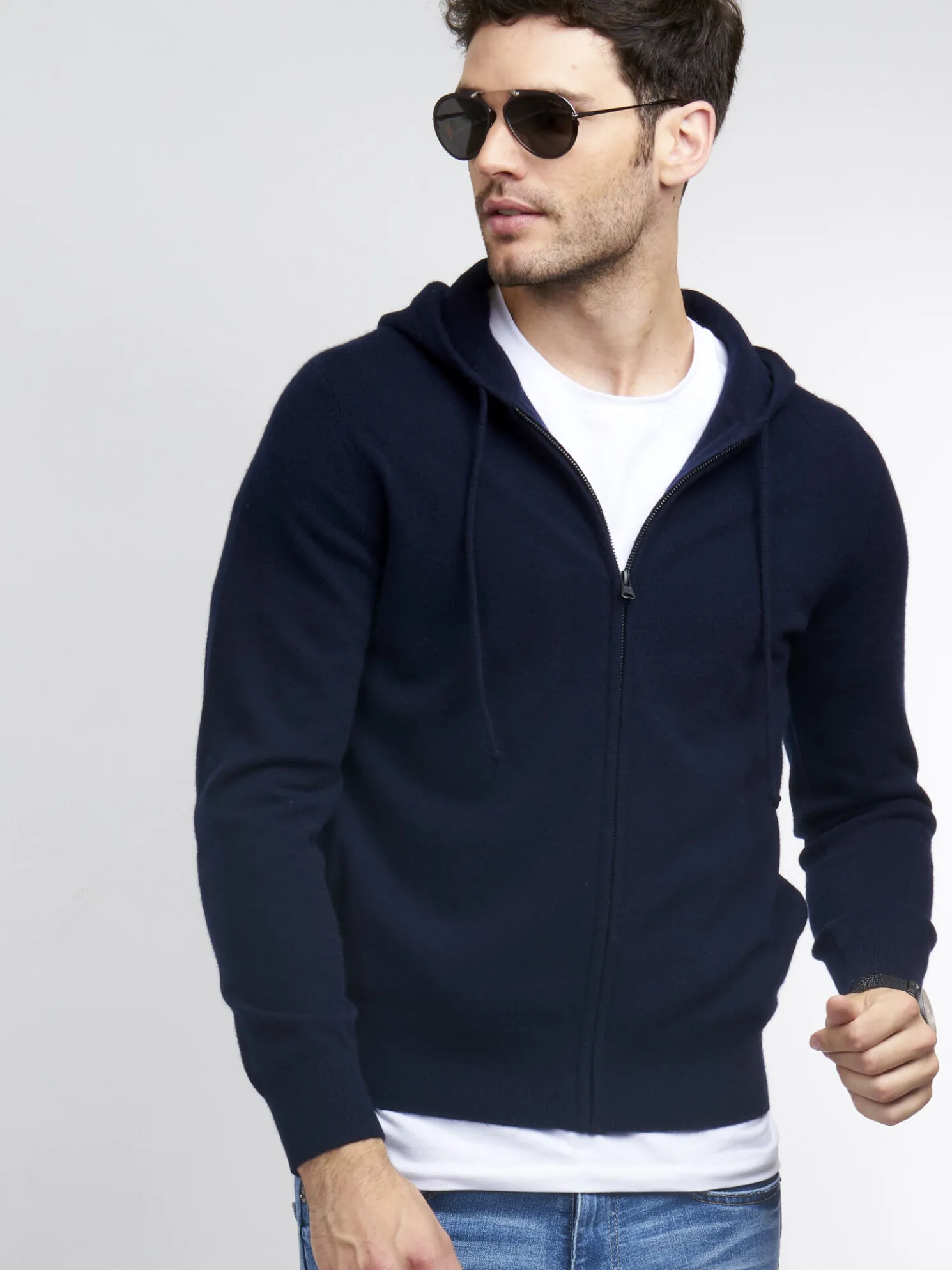 Zip-Hoodie Van Cashmere