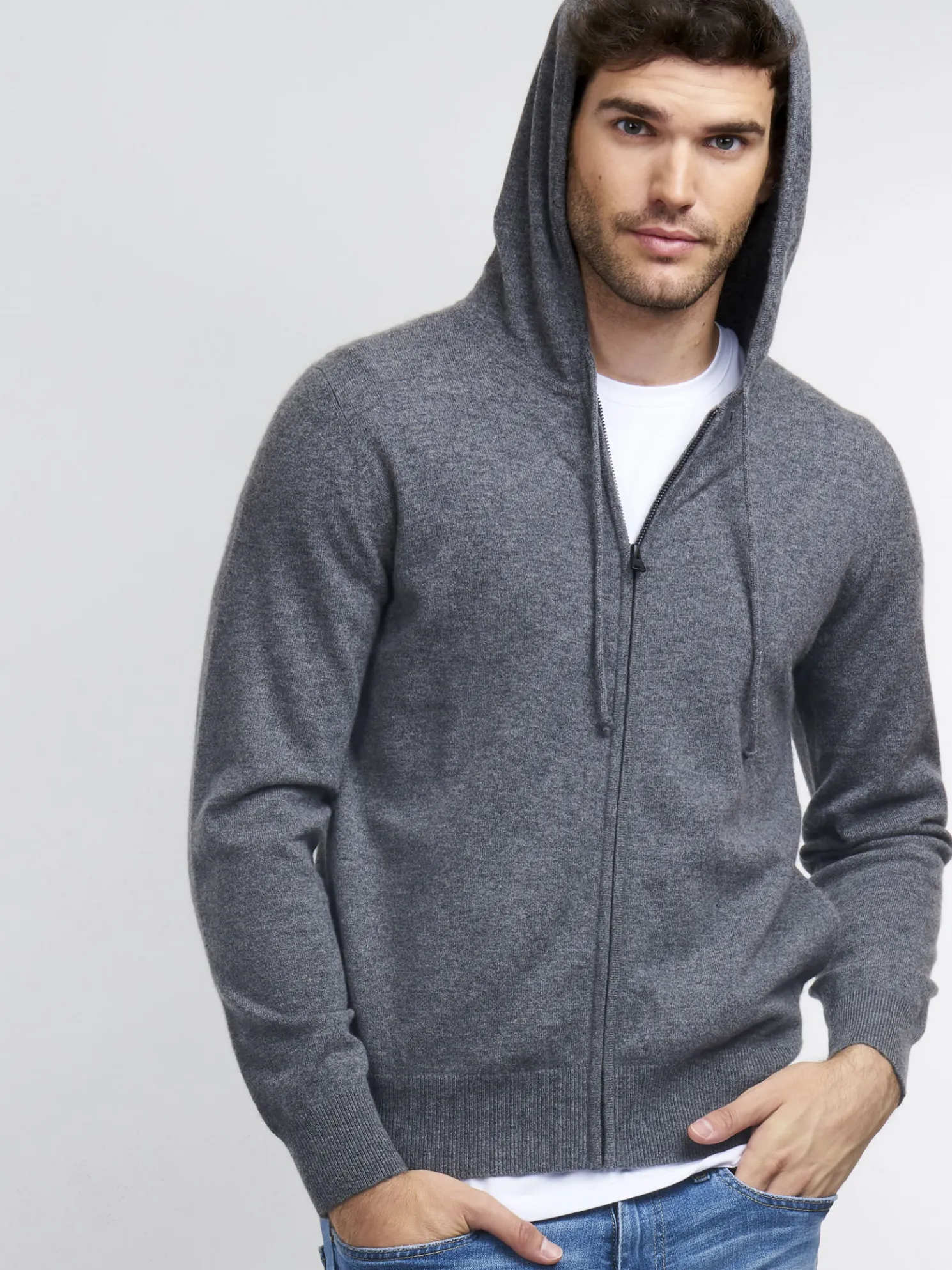 Zip-Hoodie Van Cashmere